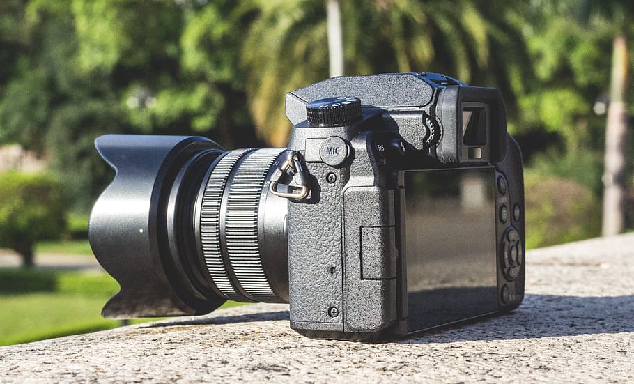 Shallow Focus Photography of Black Dslr Camera, canon, classic HD wallpaper