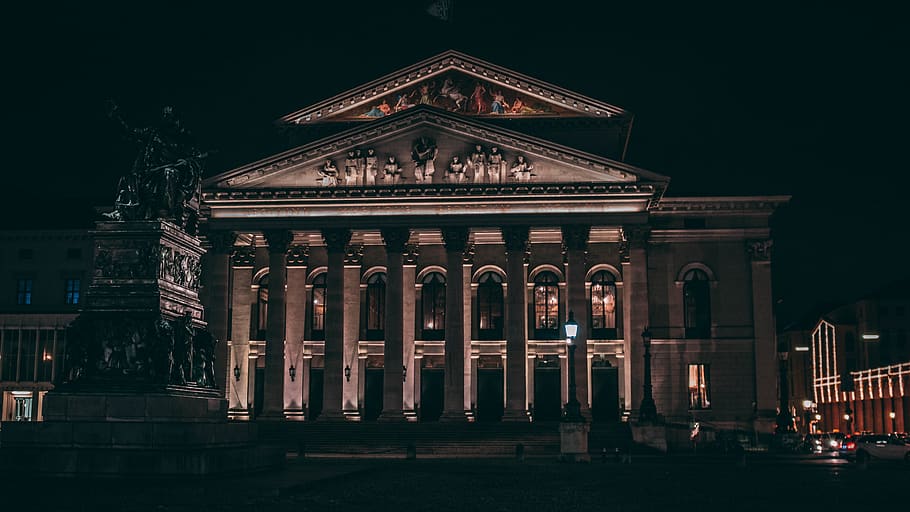 germany, münchen, max-joseph-platz, munich, max joseph platz HD wallpaper