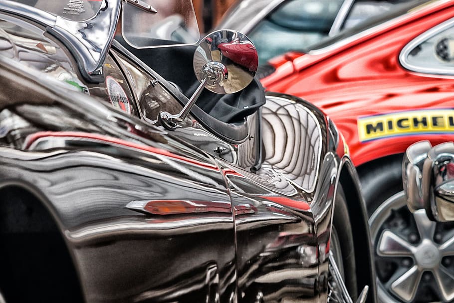 oldtimer, auto, retro, automotive, classic, vehicle, vintage HD wallpaper
