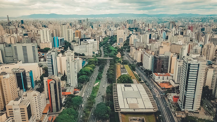 HD wallpaper: brazil, liberdade, rua vergueiro, city, building exterior ...