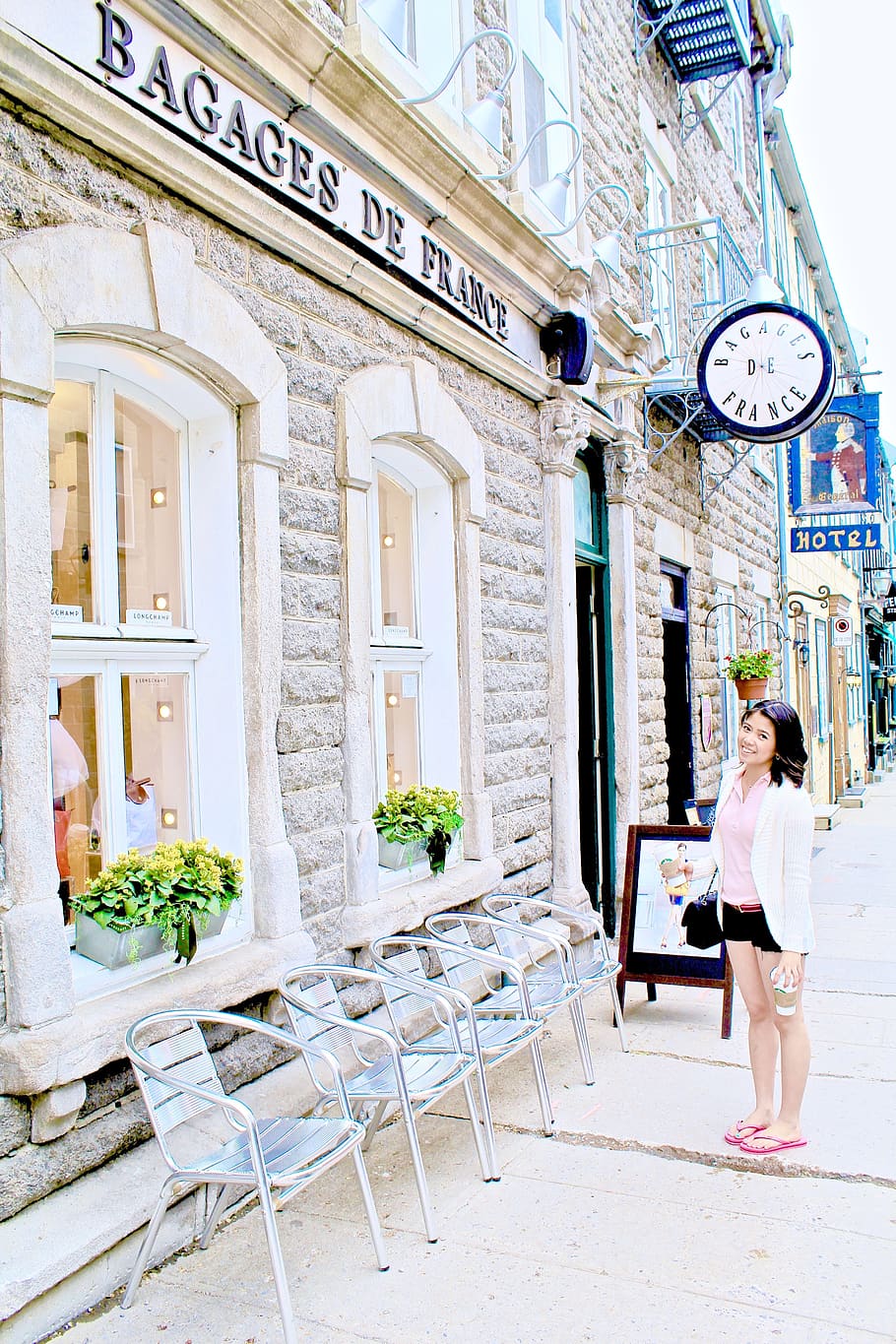 quebec city, canada, architecture, building exterior, one person HD wallpaper