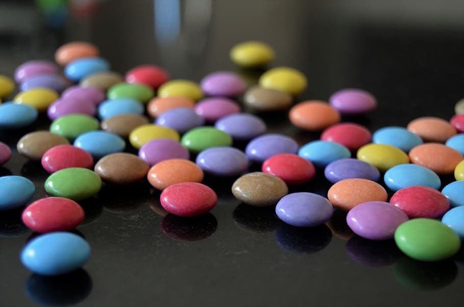 sweets, candy, chocolate, colours, colourful, sugar, food, confectionery HD wallpaper