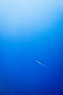 ocean, sky, outdoors, clear, open, above, wallpaper, minimal HD wallpaper