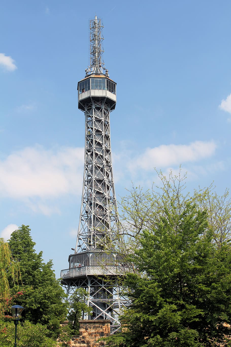 tower, architecture, building, steeple, spire, prague, petřín tower HD wallpaper
