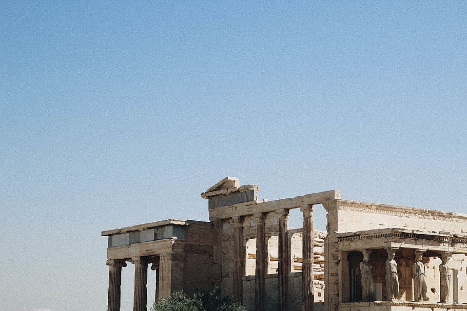 greece, athens, parthenon, architecture, built structure, architectural column HD wallpaper