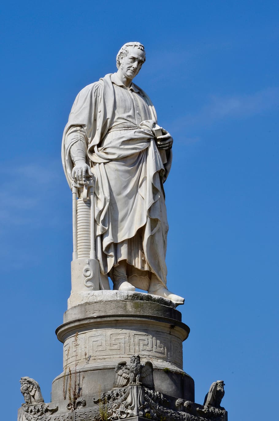 alessandro volta, monument, como, lombardy, italy, battery HD wallpaper