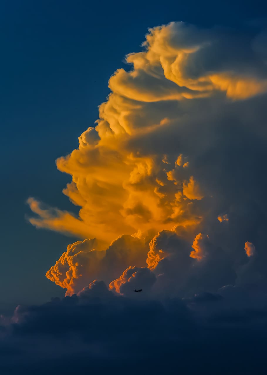 White Cloud, cloud formation, clouds, cloudscape, light, sky HD wallpaper