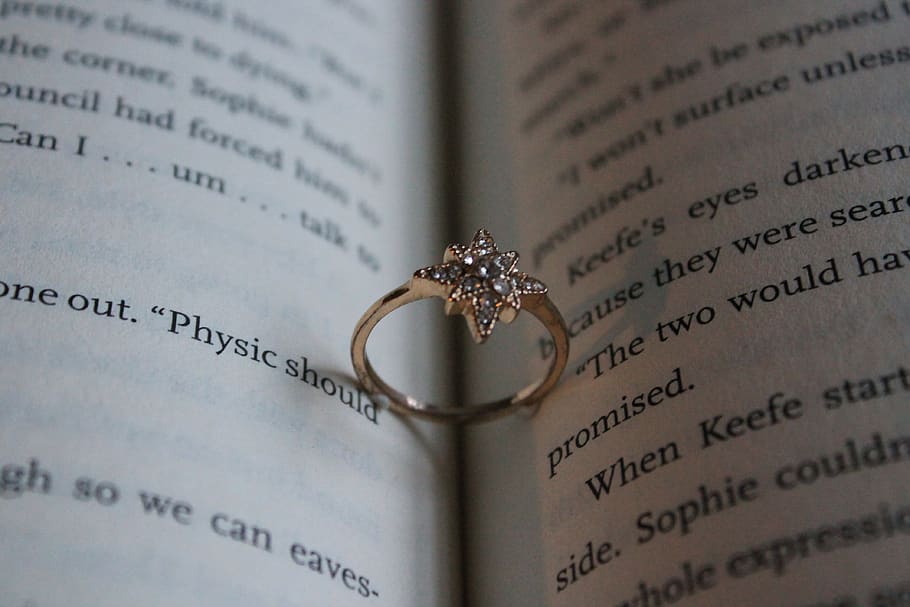 book, ring, jewelry, celebration, event, wedding, love, wedding ring HD wallpaper