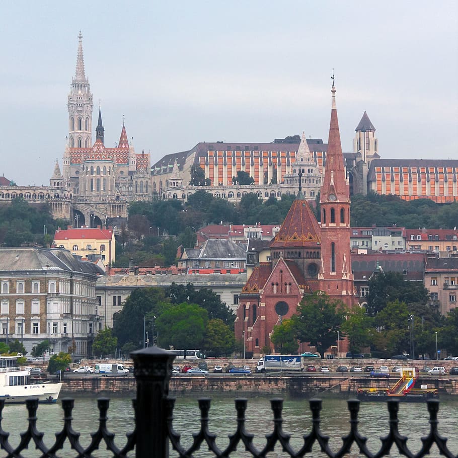budapest, town, national, river, travel, urban, landmark, palace, HD wallpaper