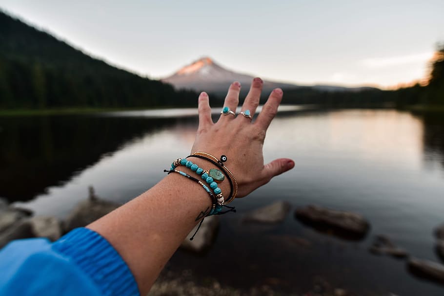 Reaching out, boho, ring, wallpaper, hand, human hand, human body part HD wallpaper