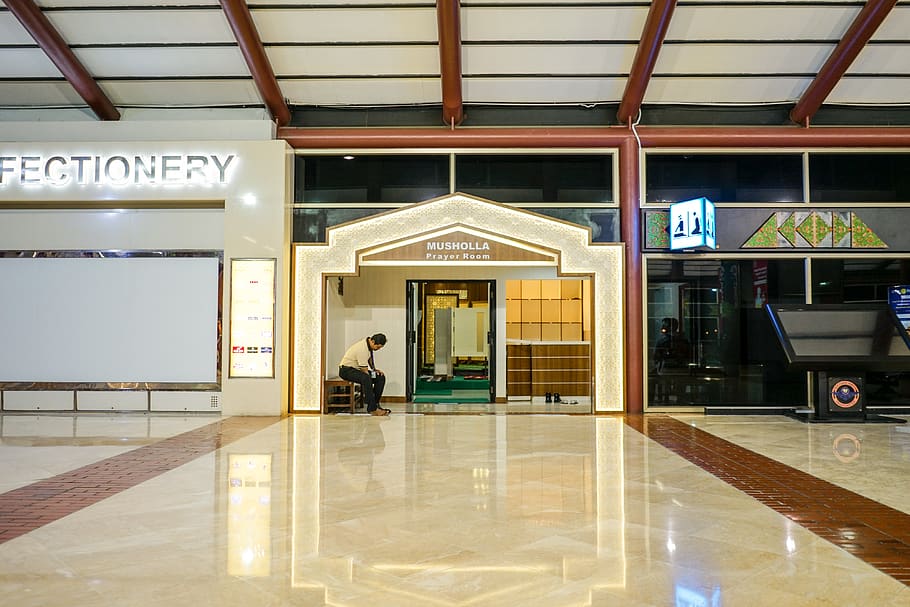 floor, flooring, person, human, lobby, room, indoors, indonesia, HD wallpaper