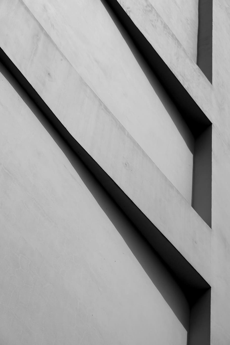 gray concrete building, taiwan, zhongzheng district, wall, line HD wallpaper