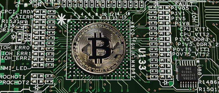 the main processor, bitcoin, intel, semiconductor, technology HD wallpaper