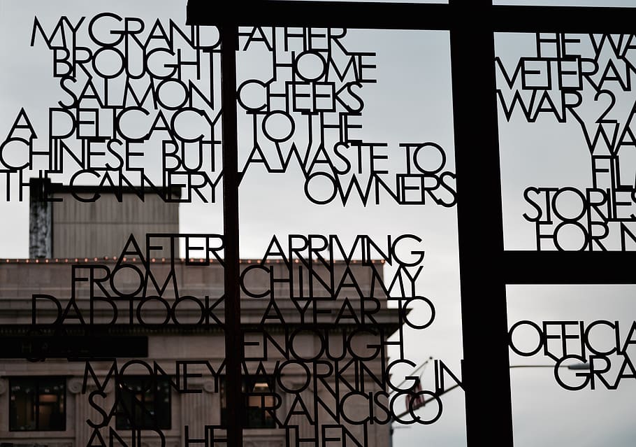 text on glass mirror, architecture, built structure, building exterior HD wallpaper