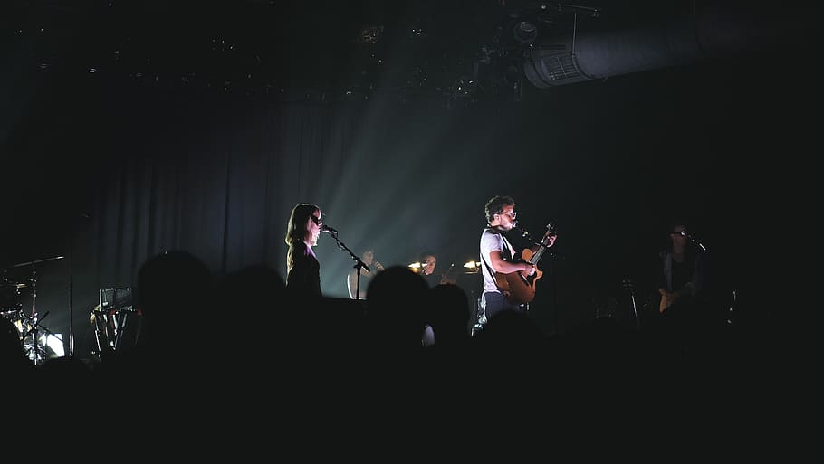band playing live, music, arts culture and entertainment, performance HD wallpaper