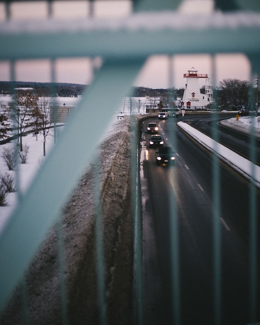canada, fredericton, cara, snow, winter, highway, canon 5d HD wallpaper