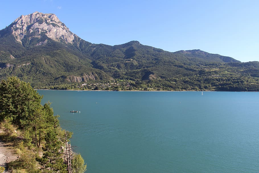 landscape, briancon, mountain, water, scenics - nature, beauty in nature HD wallpaper