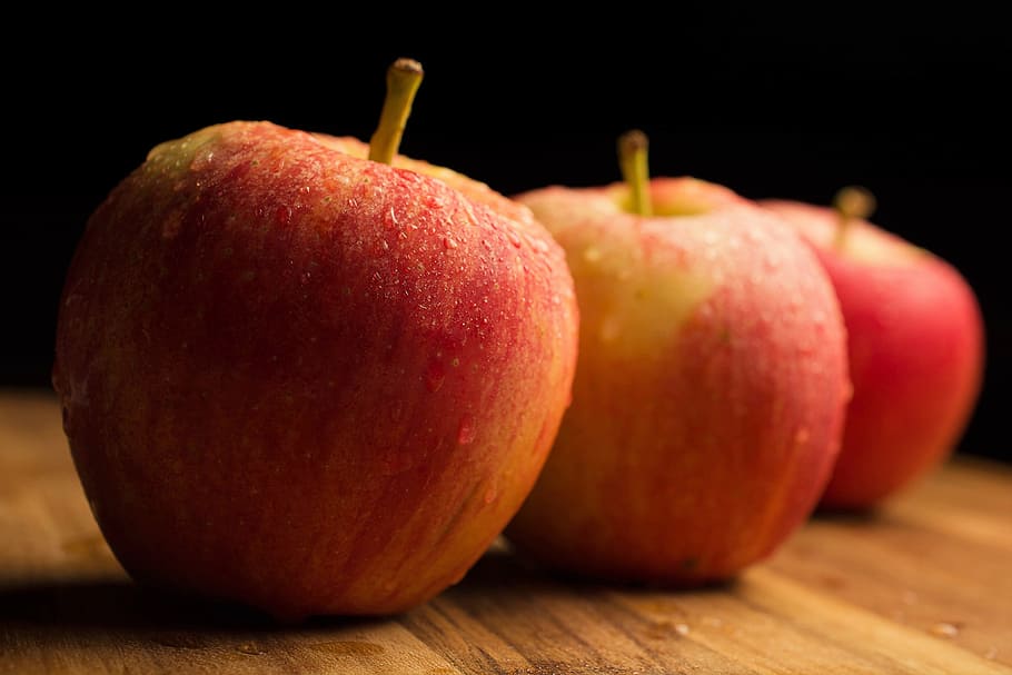 apple, fresh, fruit, food, sweet, nature, ripe, food and drink HD wallpaper