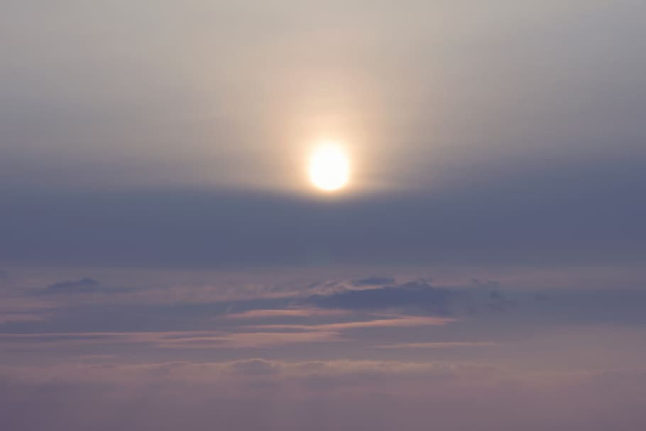 sun, sunset, light, sky, weather, beauty in nature, cloud - sky HD wallpaper