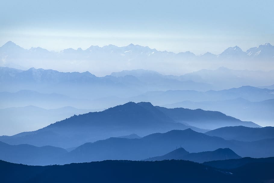 view of mountain, beauty in nature, mountain range, scenics - nature HD wallpaper