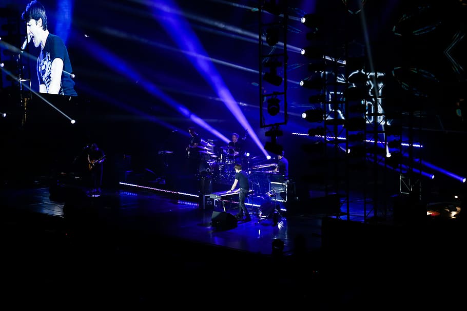 music, nightlife, arts culture and entertainment, illuminated HD wallpaper