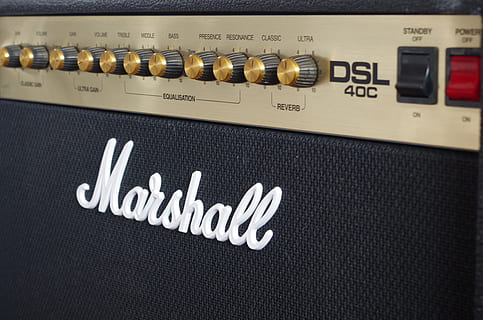 marshall, dsl40c, amplifier, guitar amplifier, bakery, music HD wallpaper