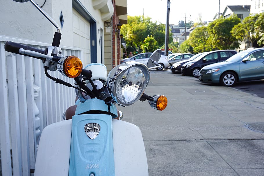united states, san francisco, scooter, industrial, bike, city