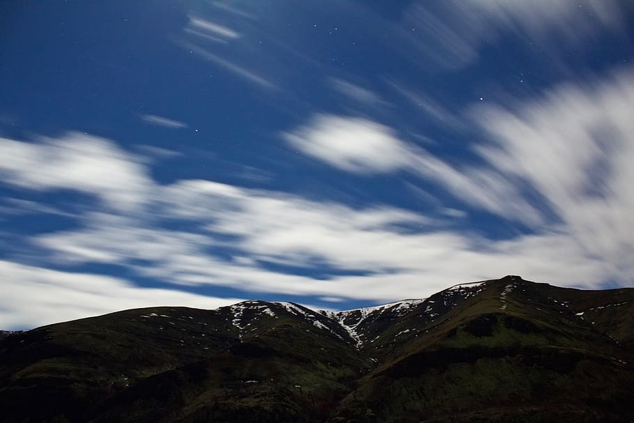 nature, landscape, mountain, clouds, sky, travel, adventure HD wallpaper