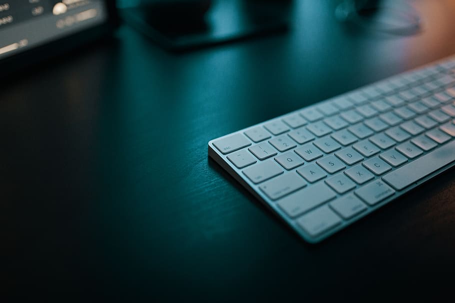 Depth Photography Of Apple Magic Keyboard, depth of field, electronics HD wallpaper