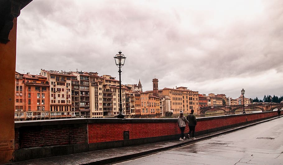 human, person, path, city, pedestrian, architecture, walkway HD wallpaper