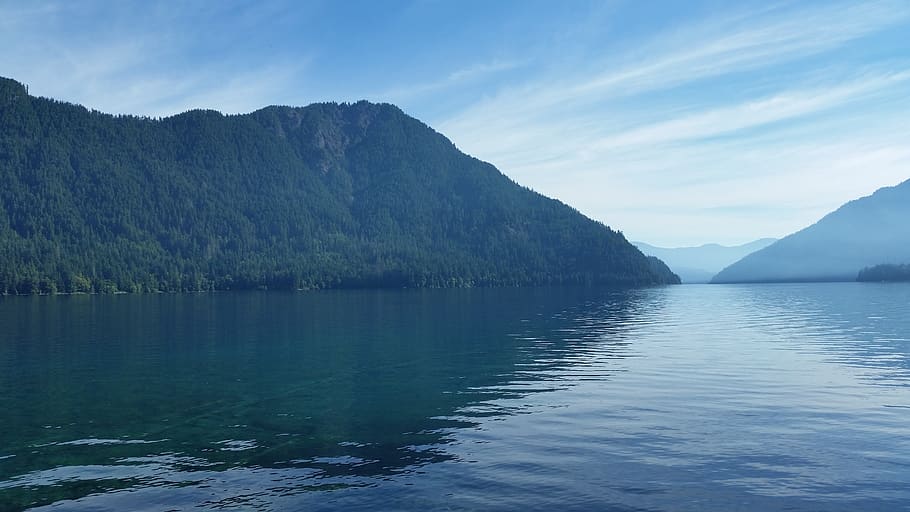 lake, canada, forest, mountains, reflection, clear water, scenics - nature HD wallpaper
