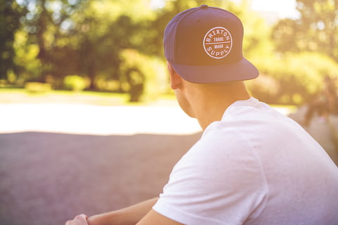 men, man, boy, park, white, tshirt, tee, cap, brixton, brixton supply HD wallpaper