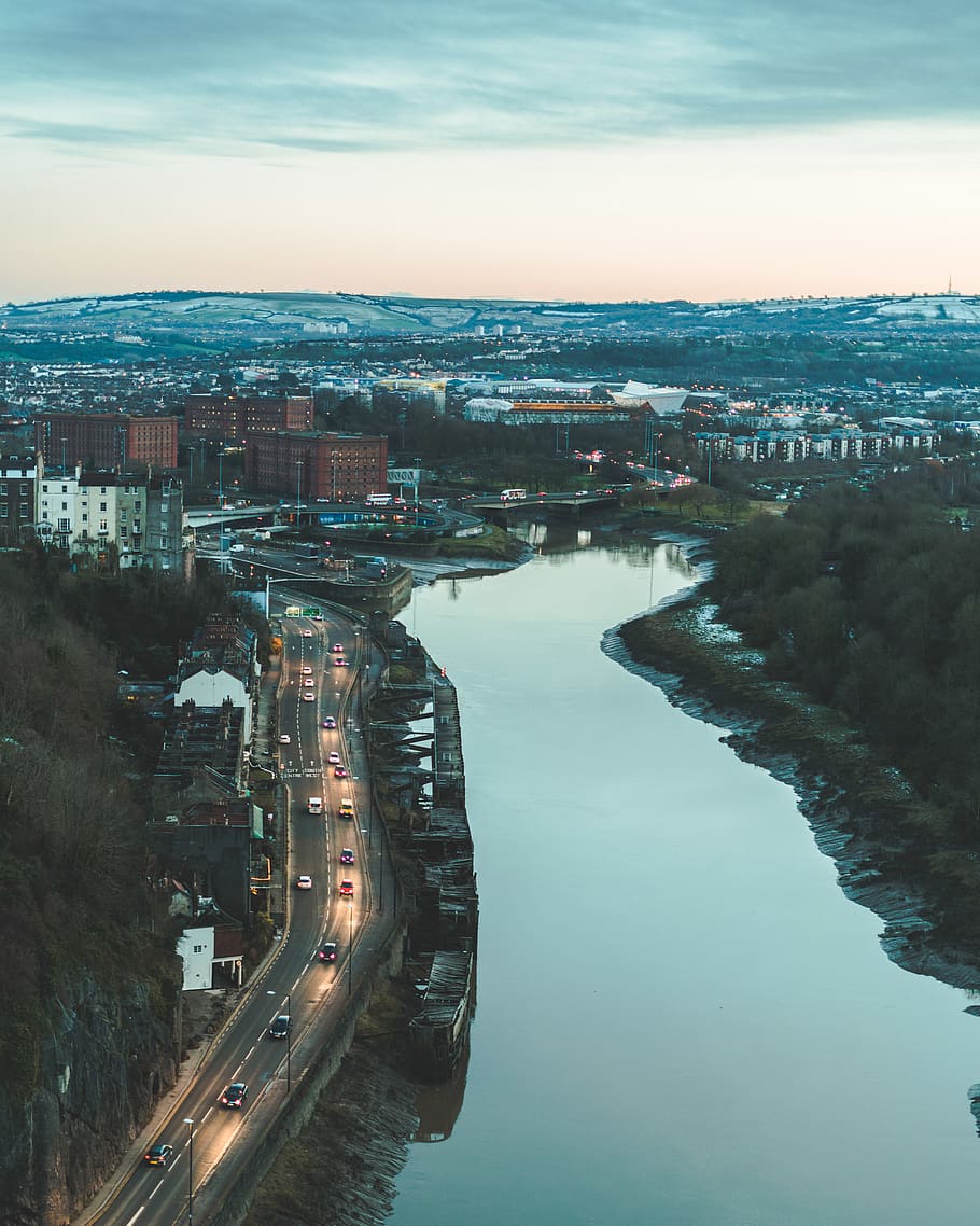 bristol, clifton suspension bridge, united kingdom, landscape, HD wallpaper