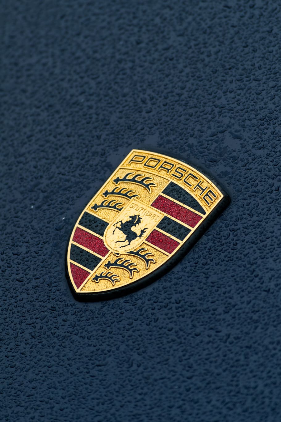Hd Wallpaper Porsche Emblem Trademark Logo Symbol Badge Woven Arrow Wallpaper Flare