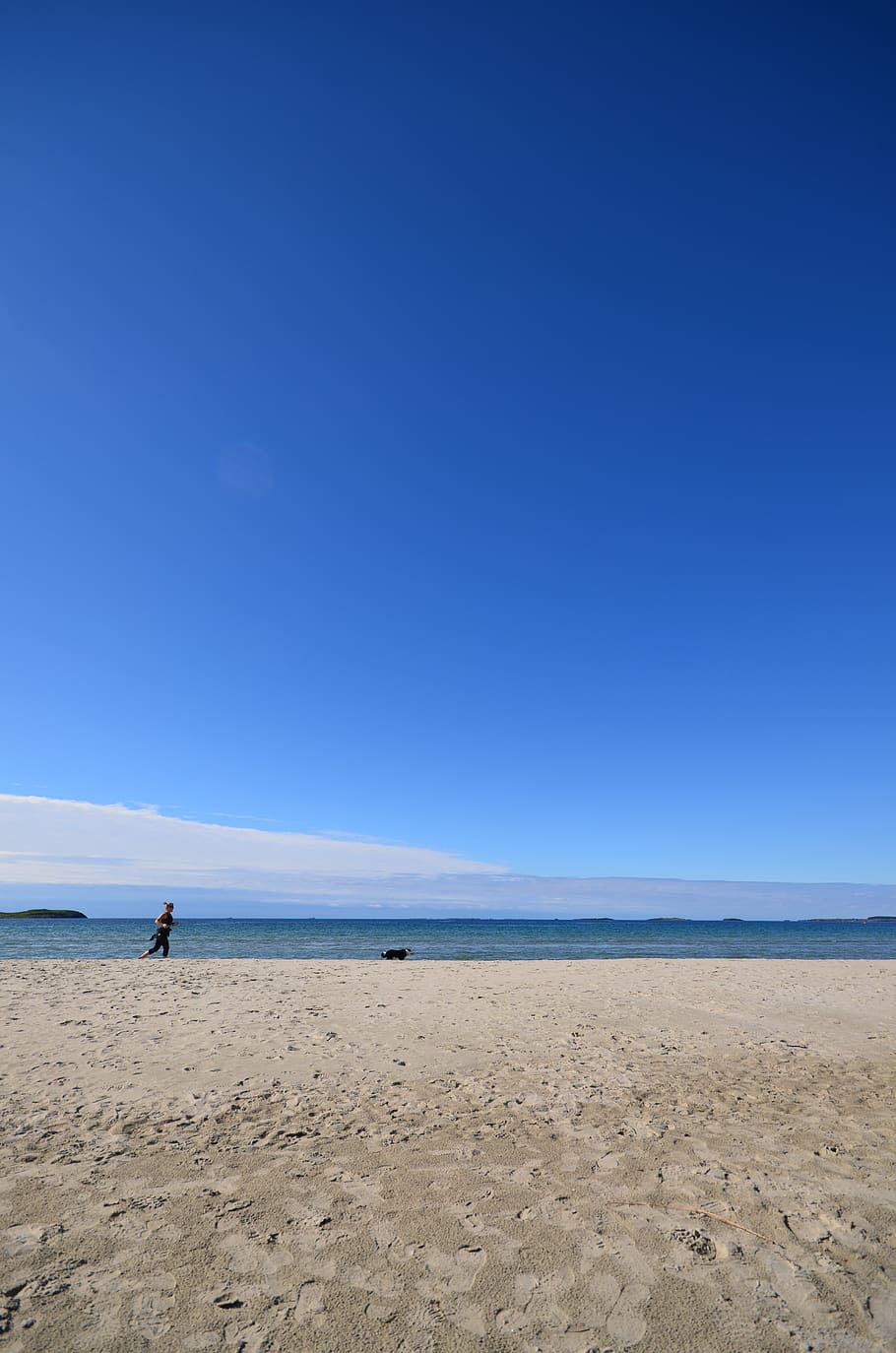 beach, jogging, solastrand, stavanger, norway, ocean, nordic sea HD wallpaper