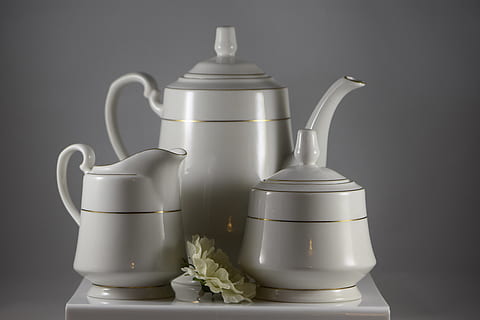 cup, coffee, tea, kitchenware, drink, pot, porcelain, handle HD wallpaper
