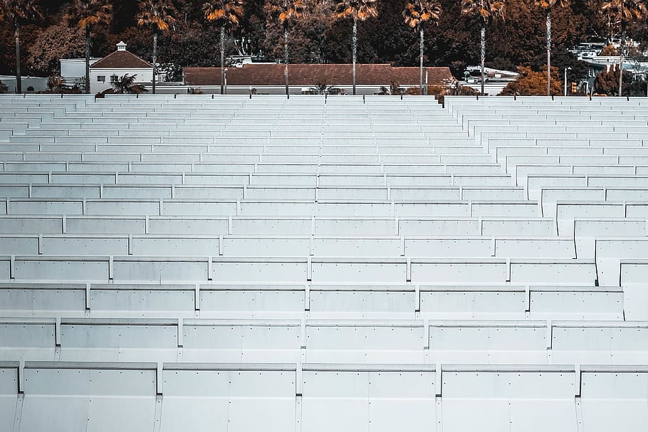 white stairs during daytime, los angeles, lacma, electrical device HD wallpaper