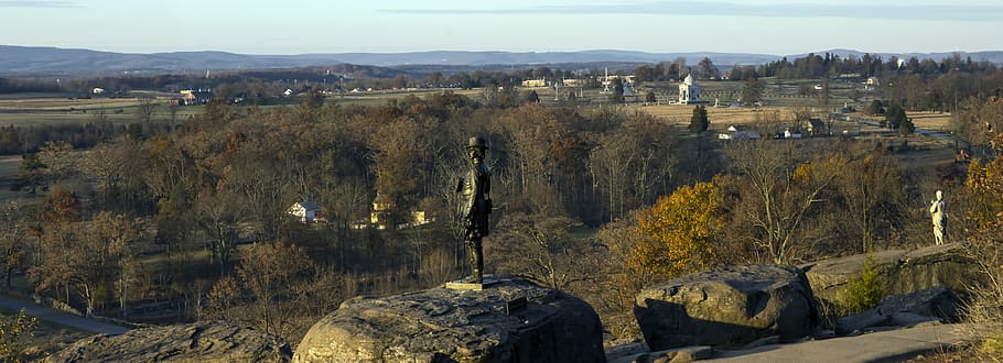 gettysburg, pennsylvania, war, battlefield, historic, civil war, HD wallpaper