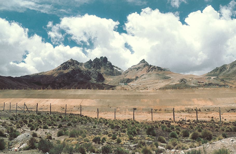 peru, mountain, desert, ice, landscape, sky, environment, cloud - sky HD wallpaper