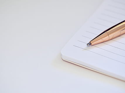 Pen And Notebook, ballpen, writing instrument, copy space, indoors HD wallpaper