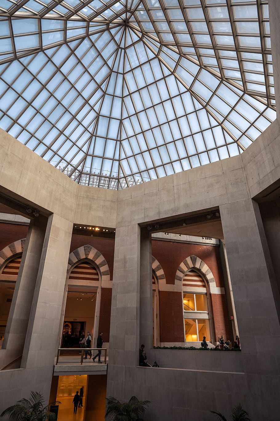 architecture, building, window, person, human, flooring, skylight HD wallpaper