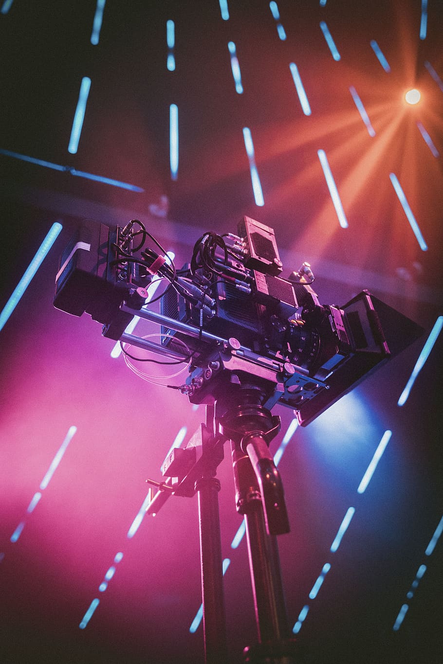 camera, video, production, record, technology, lights, arts culture and entertainment HD wallpaper