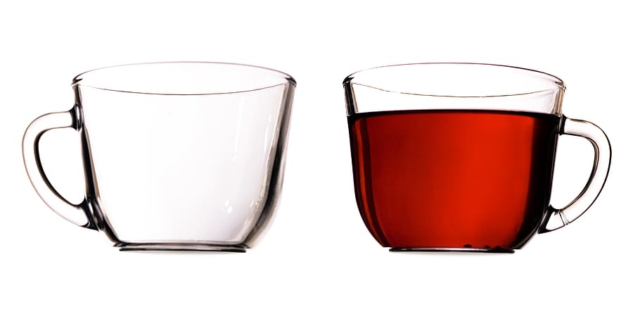 tea, cup, glass, white, hot, background, liquid, mug, isolated HD wallpaper