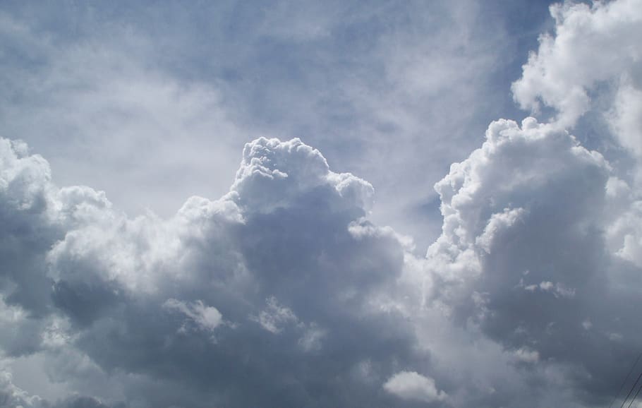 god, heaven, sky, clouds, cloud - sky, backgrounds, cloudscape HD wallpaper
