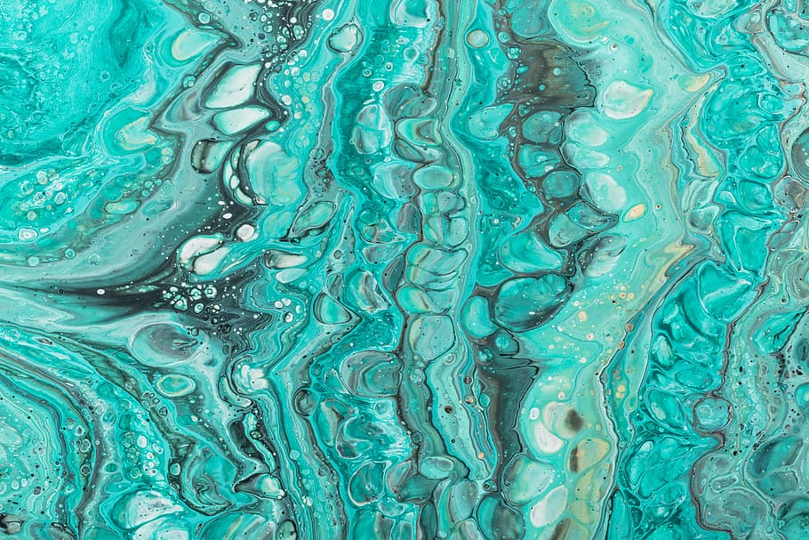 green illustration, blue, full frame, backgrounds, turquoise colored HD wallpaper