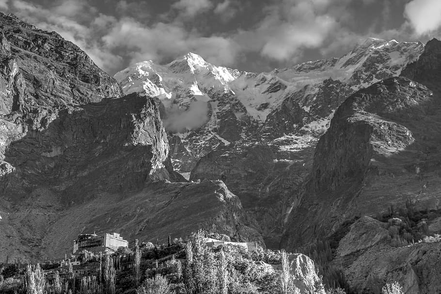 pakistan, mountains, beauty in nature, scenics - nature, mountain range HD wallpaper