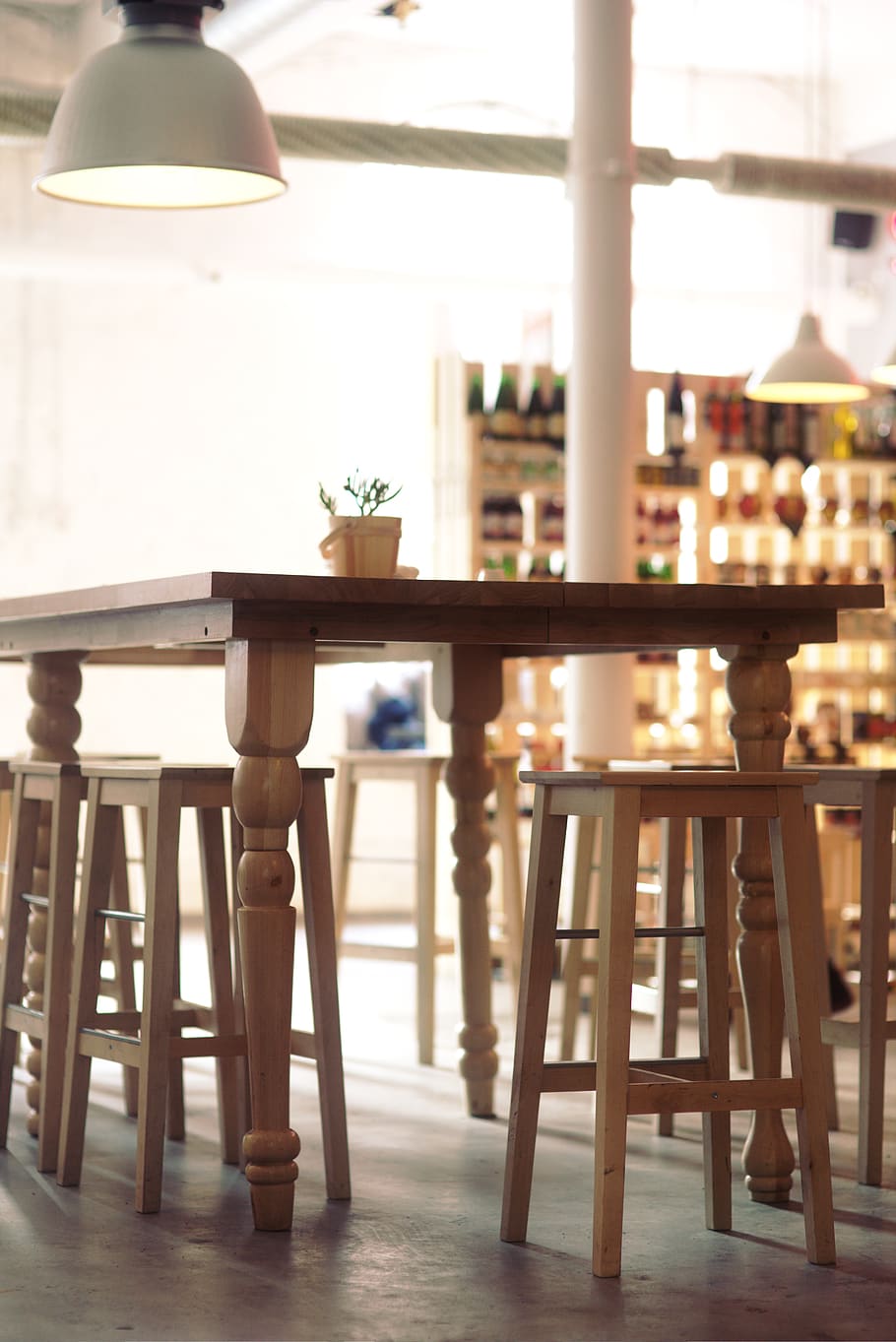 wooden, table, interior, design, home, decoration, kitchen HD wallpaper