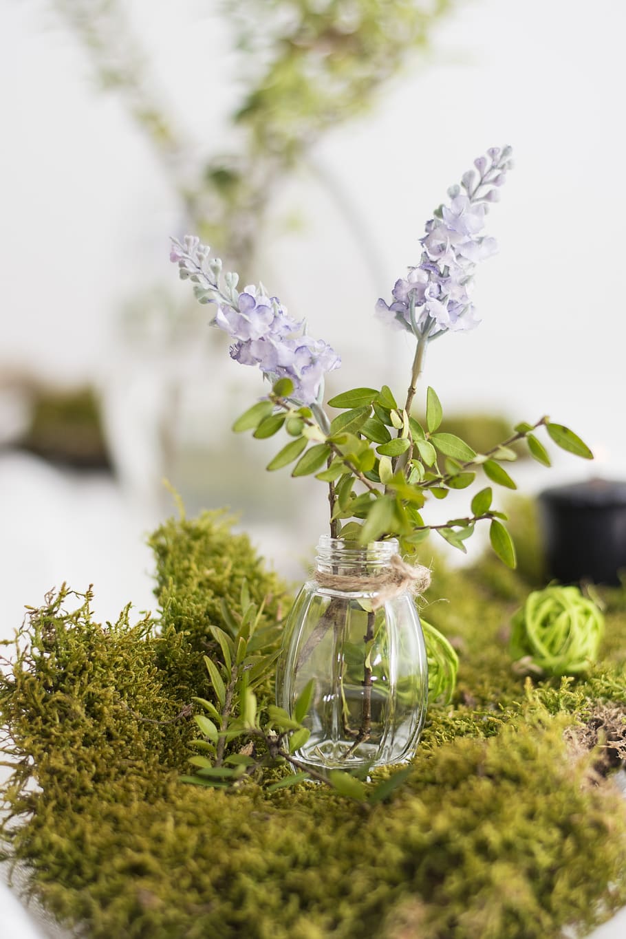 wedding, spring, green, flower, nature, decoration, flowers HD wallpaper