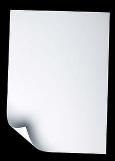 curl, paper, page, corner, folded, white, bend, isolated, document HD wallpaper