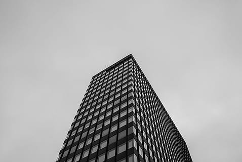 Curtain Building in Low-angle Photography, architect, architectural design HD wallpaper
